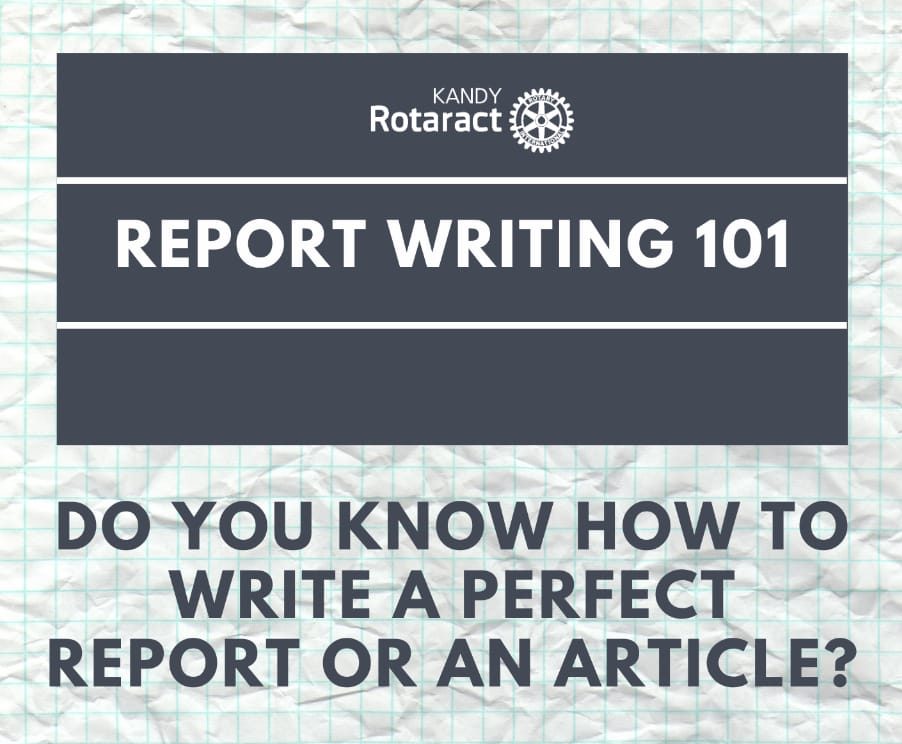 Report Writing101